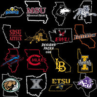 Load image into Gallery viewer, 40 College University Map Usa States Designs Bundle Png
