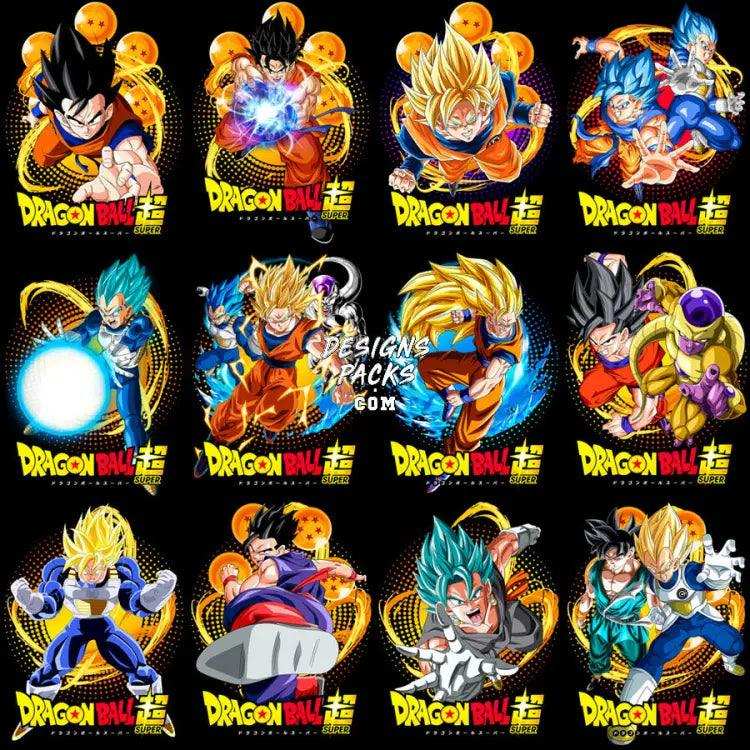 40 Dragon Ball Anime Designs Bundle Png