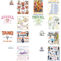 Load image into Gallery viewer, 40 Front And Back Pop Culture Mixed Designs Bundle PNG
