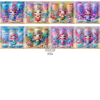 Load image into Gallery viewer, 40 Gems Mermaids Tumbler Wrap Bundle Jpg
