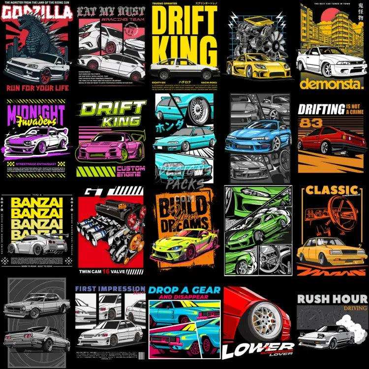 Jdm Designer Pattern 40 Japan JDM Cars Designs Bundle PNG – DESIGNSPACKS