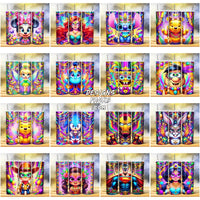 Load image into Gallery viewer, 40 Mardi Gras Cartoons Tumbler Wrap Bundle Jpg
