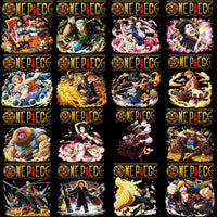 Load image into Gallery viewer, 40 One Piece Gold Anime Designs Bundle PNG
