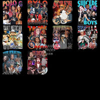 Load image into Gallery viewer, 40 Rap Hip Hop Bootleg Stars Designs Bundle Png
