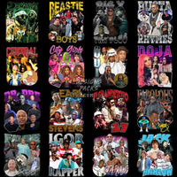 Load image into Gallery viewer, 40 Rap Hip Hop Bootleg Stars Designs Bundle Png
