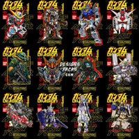 Load image into Gallery viewer, 40 Robot Anime Brand Streetwear Designs Bundle Png + Psd
