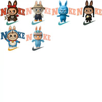 Load image into Gallery viewer, 40 Swoosh Labubu Mix Designs Bundle PNG
