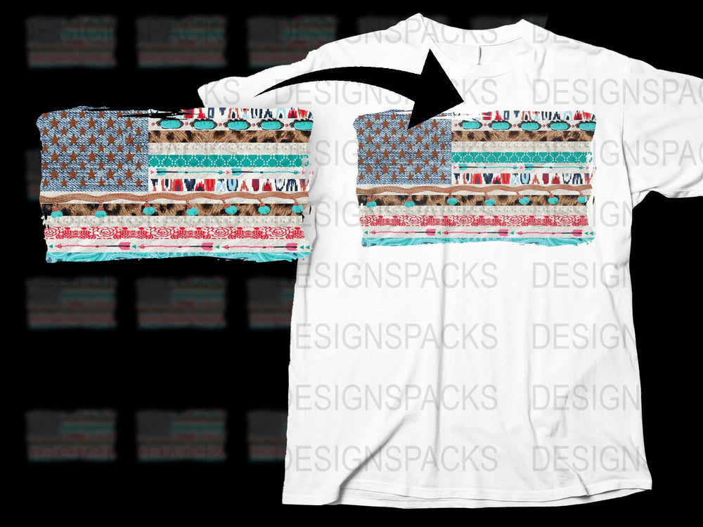 Colorful Aztec Pattern Men's T-Shirt, Unique Graphic Print Tee, Casual Summer Fashion Top, Vibrant Design Shirt