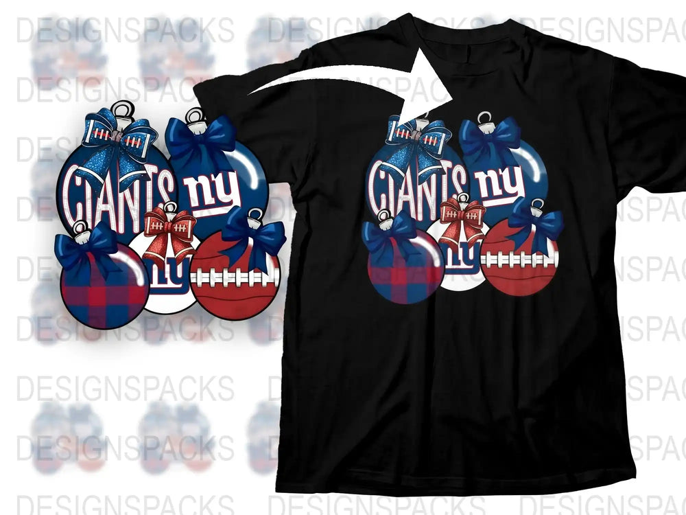 New York Giants Themed T-Shirt, Football Fan Gear, Sports Apparel, NY Team Graphic Tee, Gift for Sports Lovers