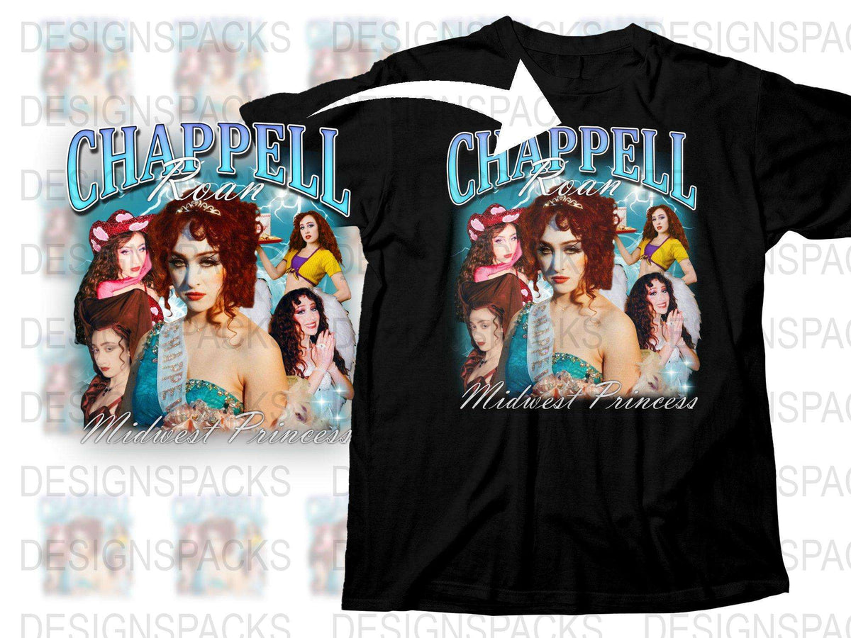 Chappell Roan Midnight Pantomime Album Art T-Shirt, Vintage Retro Style Graphic Tee, Music Fan Merchandise