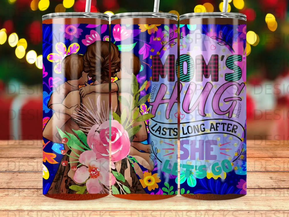 Mom's Hug lasts long after she lets go with floral pattern.