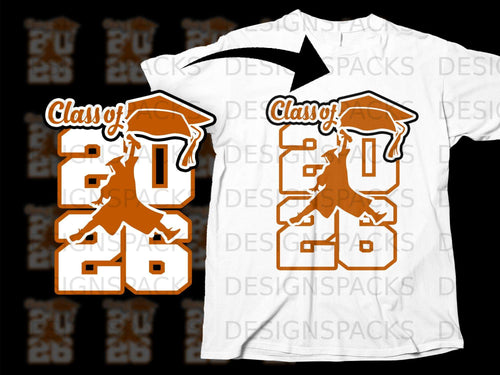 White t-shirt with 