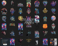 Load image into Gallery viewer, 41 Movie Designs Bundle PNG designspacks
