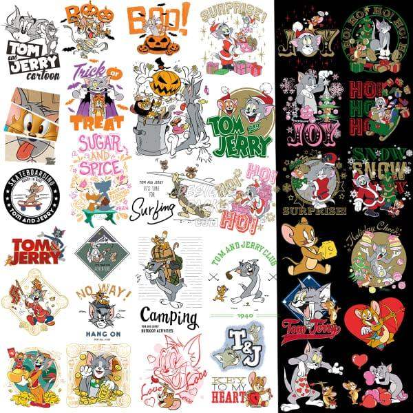 41 Cartoon Designs Bundle PNG designspacks