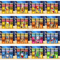 Load image into Gallery viewer, 41 Christmas Cartoon Tumbler Wrap Bundle Jpg
