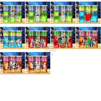 Load image into Gallery viewer, 41 Christmas Cartoon Tumbler Wrap Bundle Jpg
