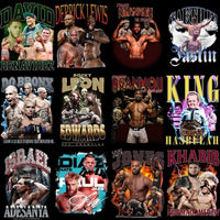 Load image into Gallery viewer, 41 Combat Sports Mixed Bootleg Designs Bundle PNG
