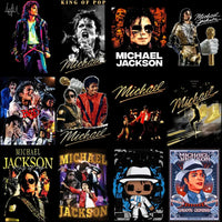 Load image into Gallery viewer, 41 Music Star Michael Jackson Bootleg Artist Designs Bundle PNG
