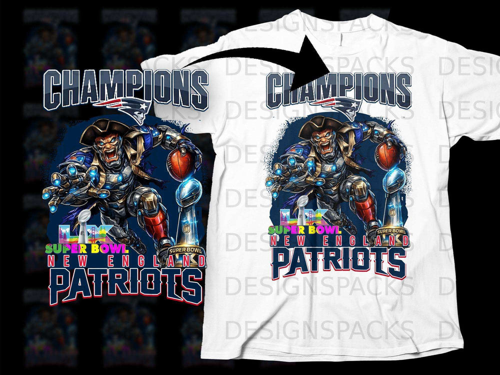 Super Bowl Champions New England Patriots T-Shirt