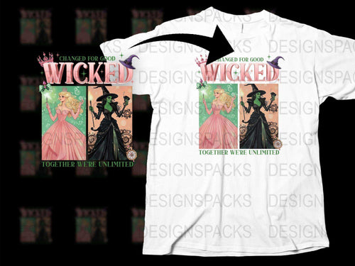 Wicked Musical Inspired T-Shirt, Broadway Fans Apparel, Witch Graphic Tee, Theatre Themed Clothing, Unique Gift Idea