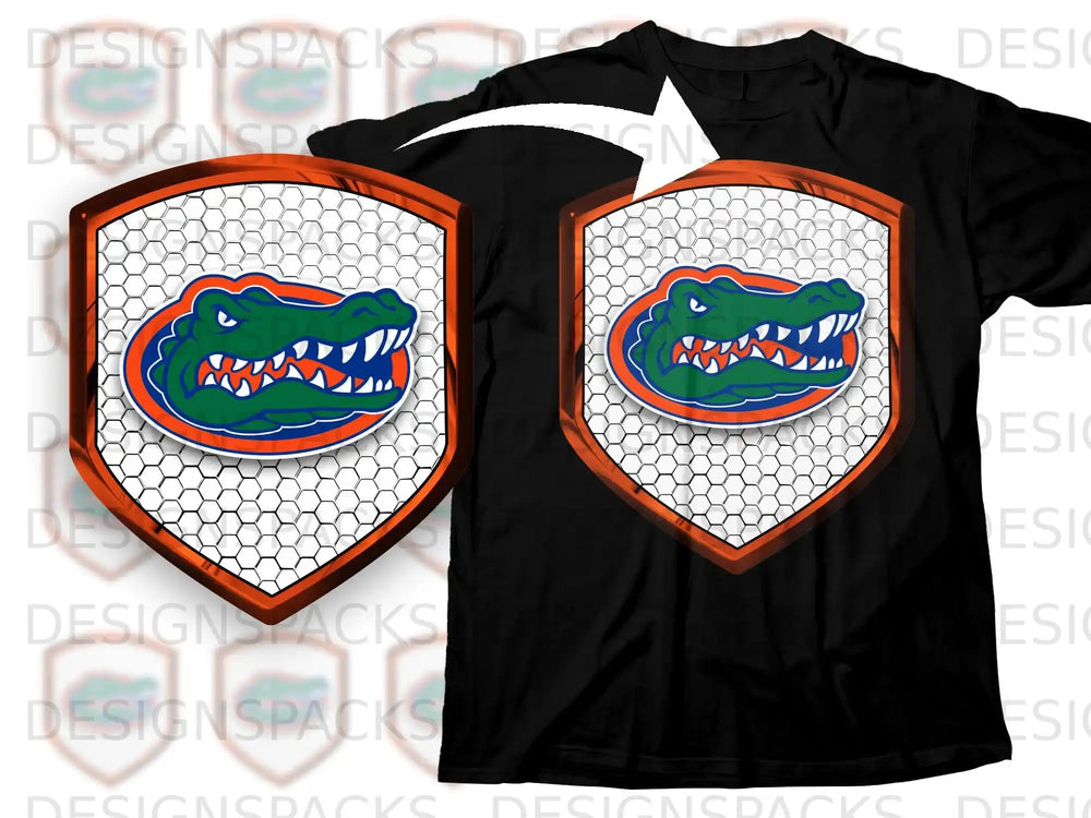 Florida Gator Honeycomb Shield Sports Shirt Product