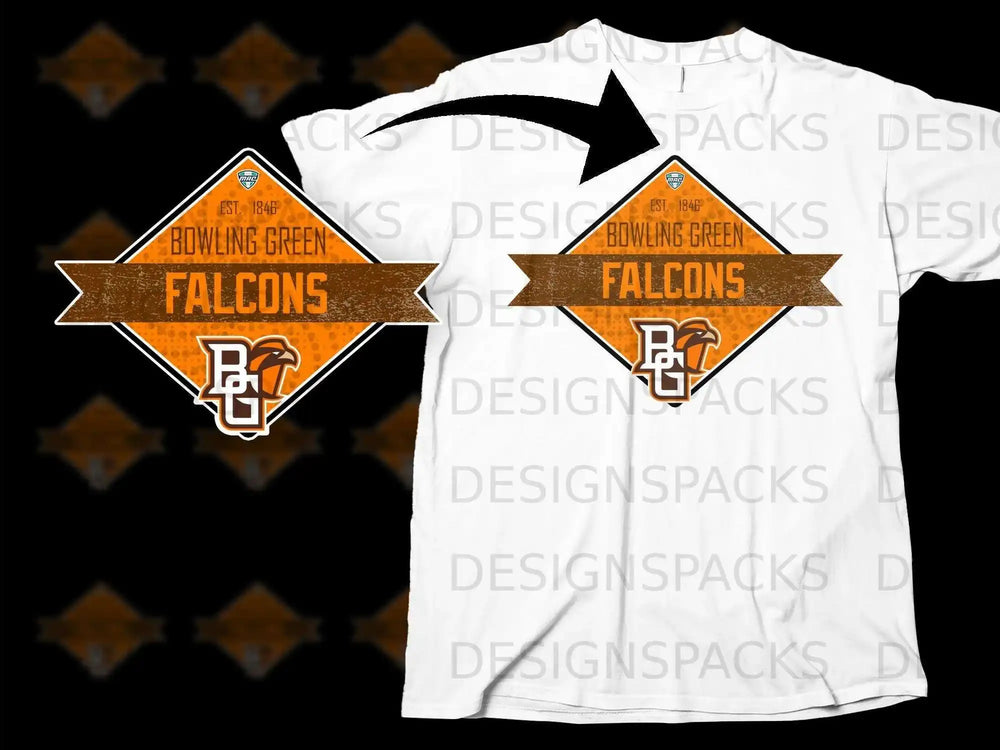 Bowling Green Falcons Est. 1845 Graphic T-Shirt