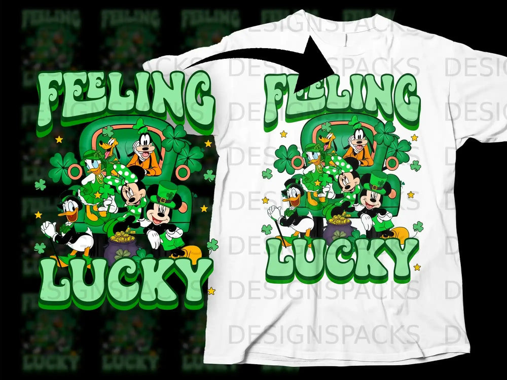 Disney St Patricks Day Feeling Lucky product type