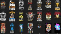 Load image into Gallery viewer, 42 Billiard 8 Pool Niche Designs Bundle PNG
