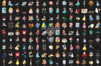 Load image into Gallery viewer, 420 Cartoons Princess Designs Bundle PNG designspacks
