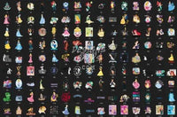 Load image into Gallery viewer, 420 Cartoons Princess Designs Bundle PNG
