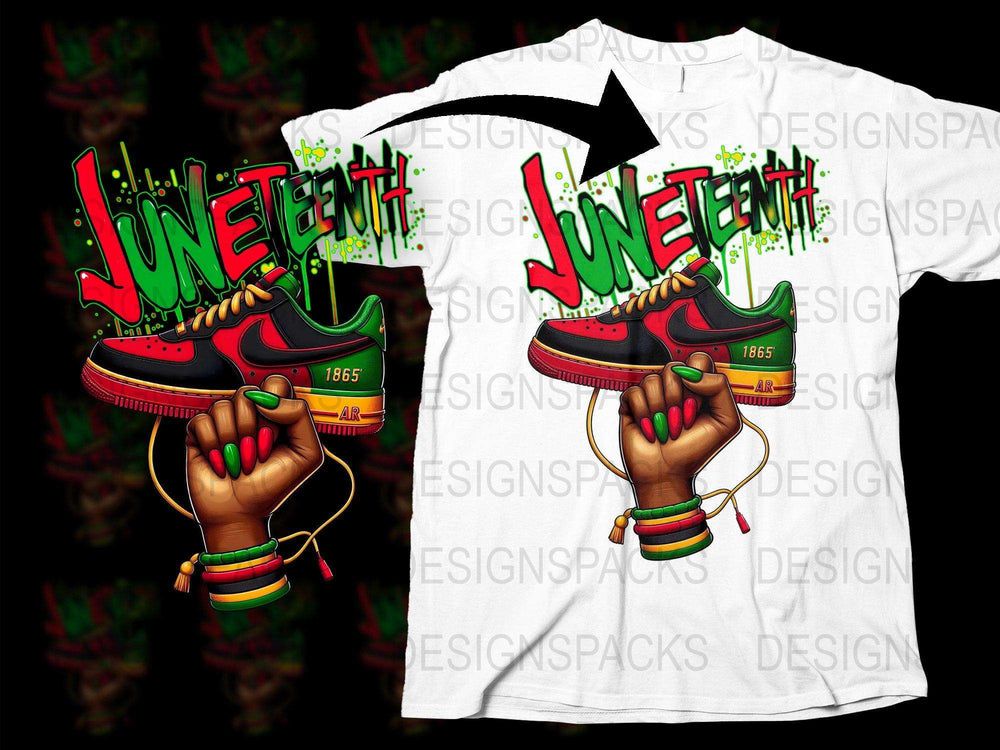 Juneteenth 1865 Celebration T-Shirt, African American Freedom Graphic Tee, Cultural Heritage and Pride Apparel