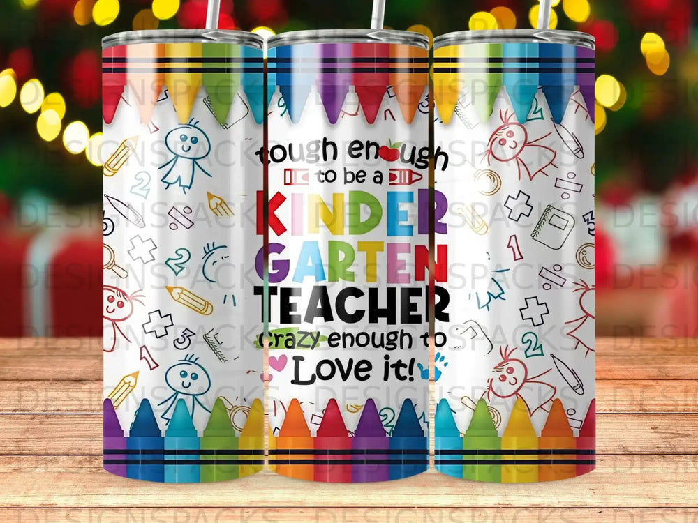 Tough Enough Kindergarten Teacher Love It Product Type