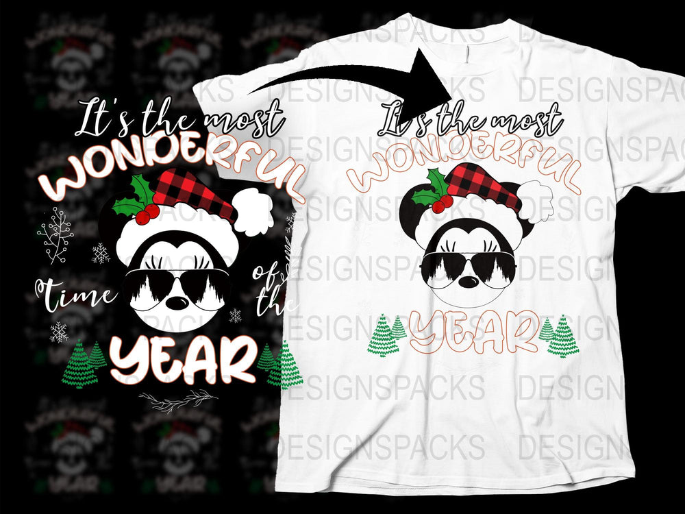 Cute Panda Christmas T-Shirt, Holiday Graphic Tee, Festive Animal Design, Unisex Xmas Shirt Gift