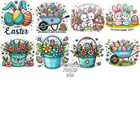 Load image into Gallery viewer, 43 Cute Easter Eggs Day Designs Bundle Png
