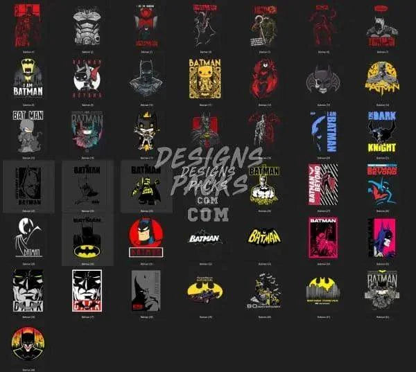 43 Movie Designs Bundle PNG + AI