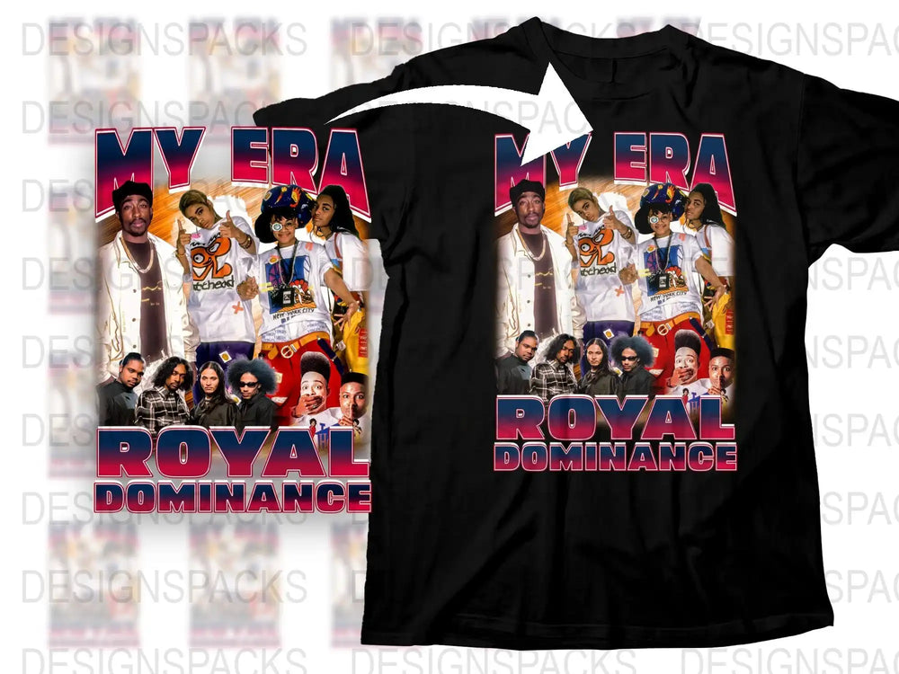Vintage Royal Dominance Hip Hop T-Shirt, Classic 90s Music Tee, Retro Band Graphic Shirt, Unisex Fashion Top