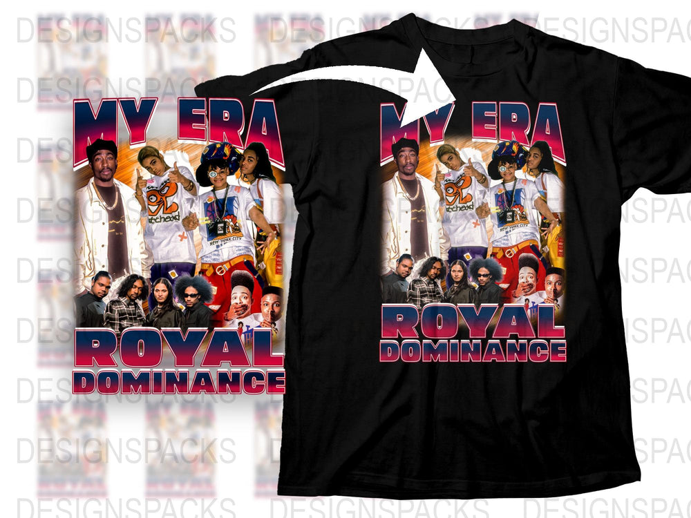 Vintage Royal Dominance Hip Hop T-Shirt, Classic 90s Music Tee, Retro Band Graphic Shirt, Unisex Fashion Top