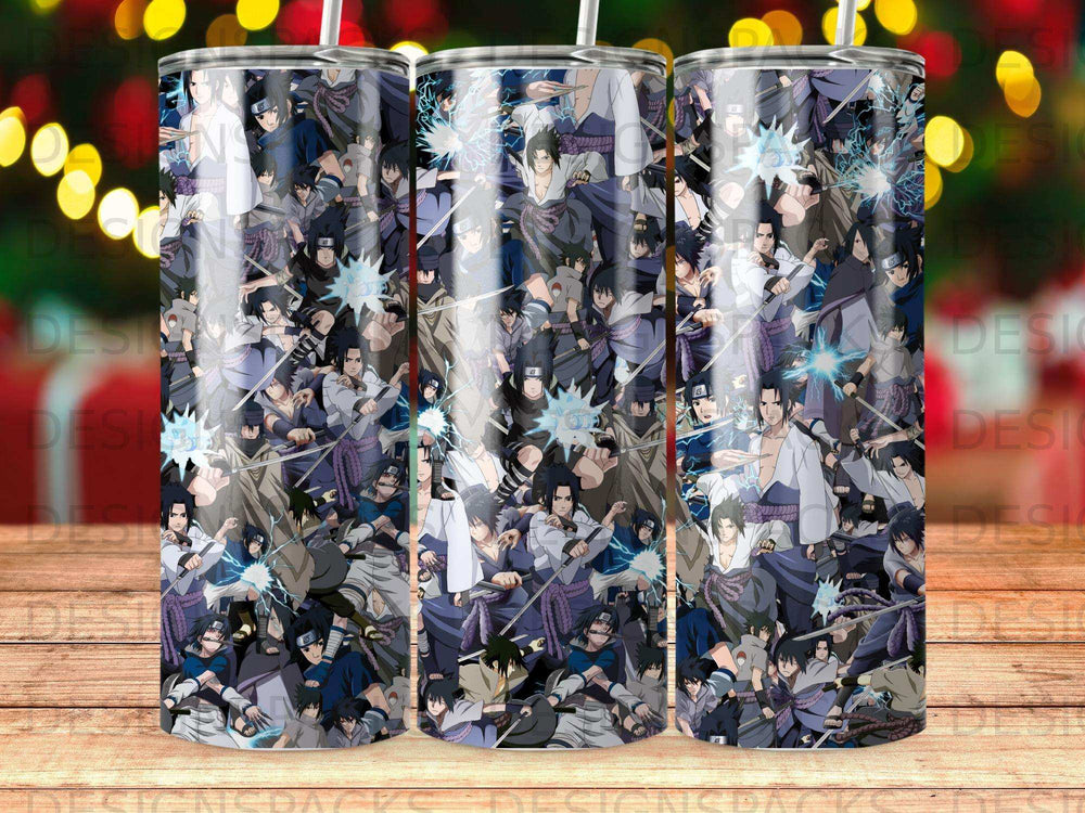 Collage of Naruto characters in battle poses, vibrant anime style.
