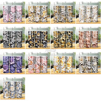 Load image into Gallery viewer, 44 3D Metal Flowers Tumbler Wrap Bundle Jpg
