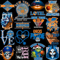 Load image into Gallery viewer, 44 Basketball Knicks New York Team Designs Bundle PNG
