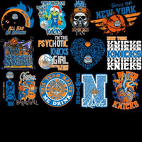 Load image into Gallery viewer, 44 Basketball Knicks New York Team Designs Bundle PNG

