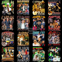 Load image into Gallery viewer, 44 Music Stars Bootleg Latino Mix Designs Bundle Png
