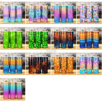 Load image into Gallery viewer, 44 Seamless Glitter Various Tumbler Wrap Bundle Jpg
