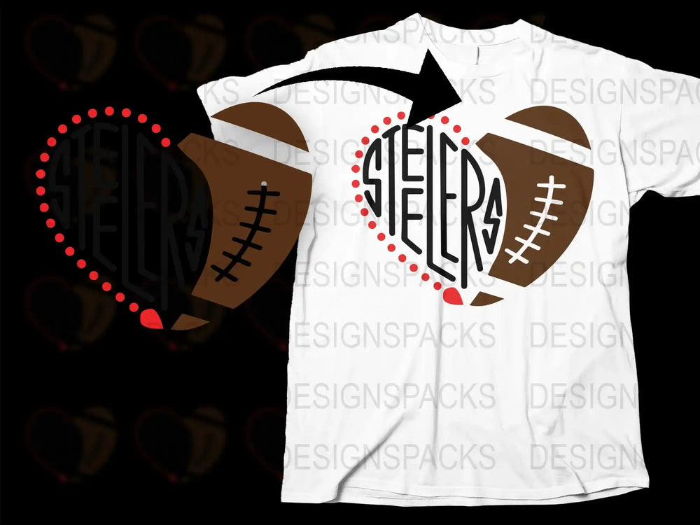 Vintage Football T-Shirt, Retro Steelers Graphic Tee, Casual Sports Fan Apparel, Gift Idea