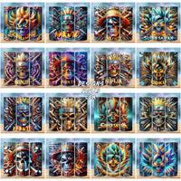 Load image into Gallery viewer, 45 Anime Skull 3D Tumbler Wrap Bundle Jpg

