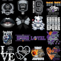 Load image into Gallery viewer, 45 Basketball Spurs San Antonio Team Designs Bundle PNG
