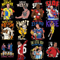 Load image into Gallery viewer, 45 Cartoon Sports Stars Popular Designs Bundle PNG

