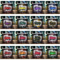 Load image into Gallery viewer, 45 College Sport Teams Graffiti Tumbler Wrap Bundle Jpg
