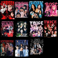 Load image into Gallery viewer, 45 KPOP Music Bands Streetwear Bootleg Designs Bundle PNG
