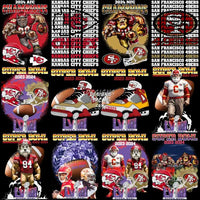 Load image into Gallery viewer, 45 Superbowl 2024 Football Chiefs Vs 49Ers Designs Bundle Png + Psd
